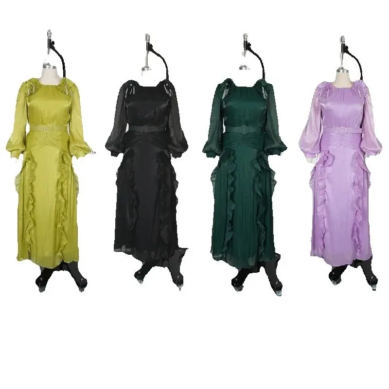 

Elegant Flower Ankara African Dashiki Dress for Women - Evening Wedding Party Gown Turkey Kaftan Abaya Vestidos