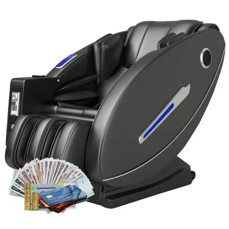 Business coin bill operated Commercial 3D zero gravity vending Massage Chair with payment system