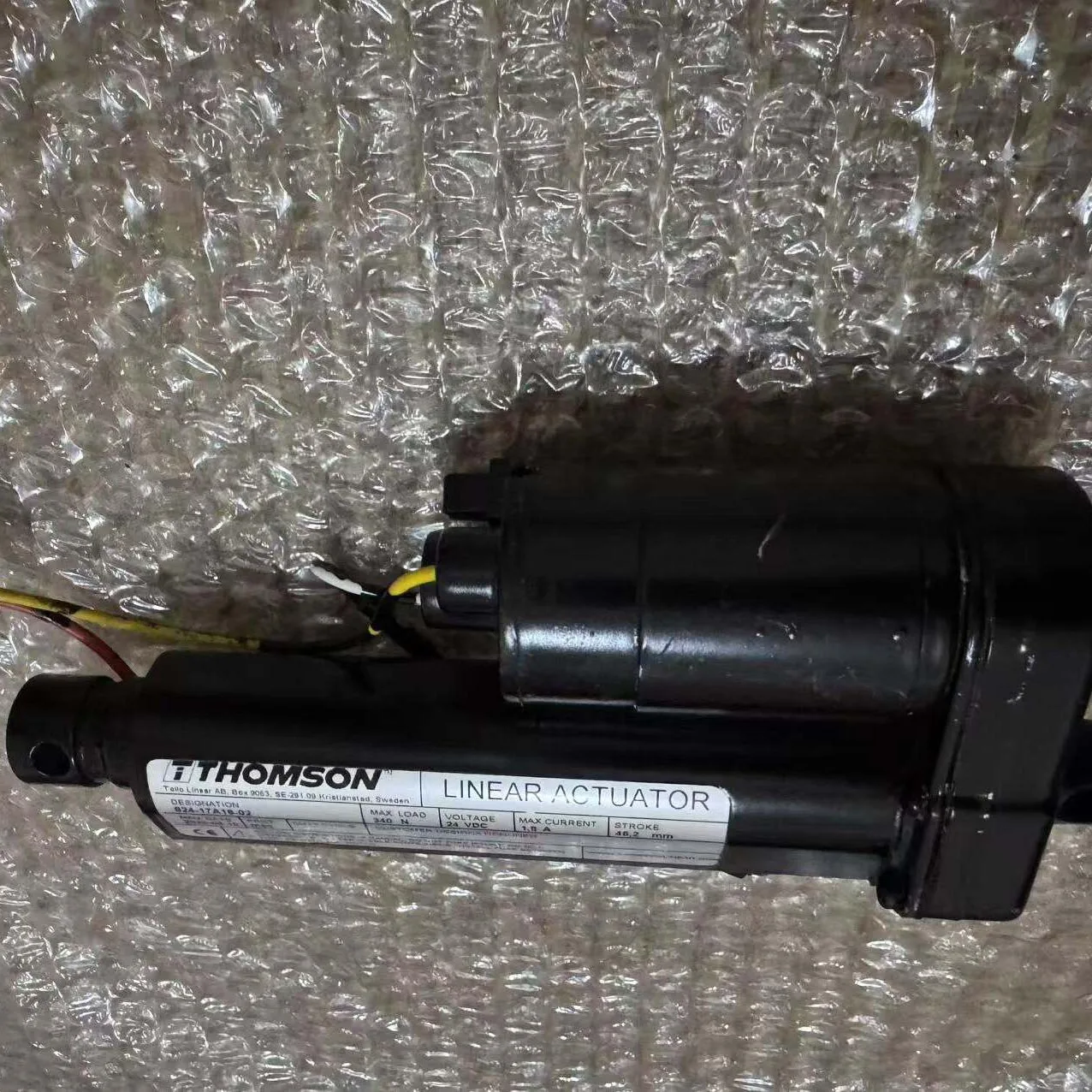 

Линейный привод Thomson, модель S24-17A16-02