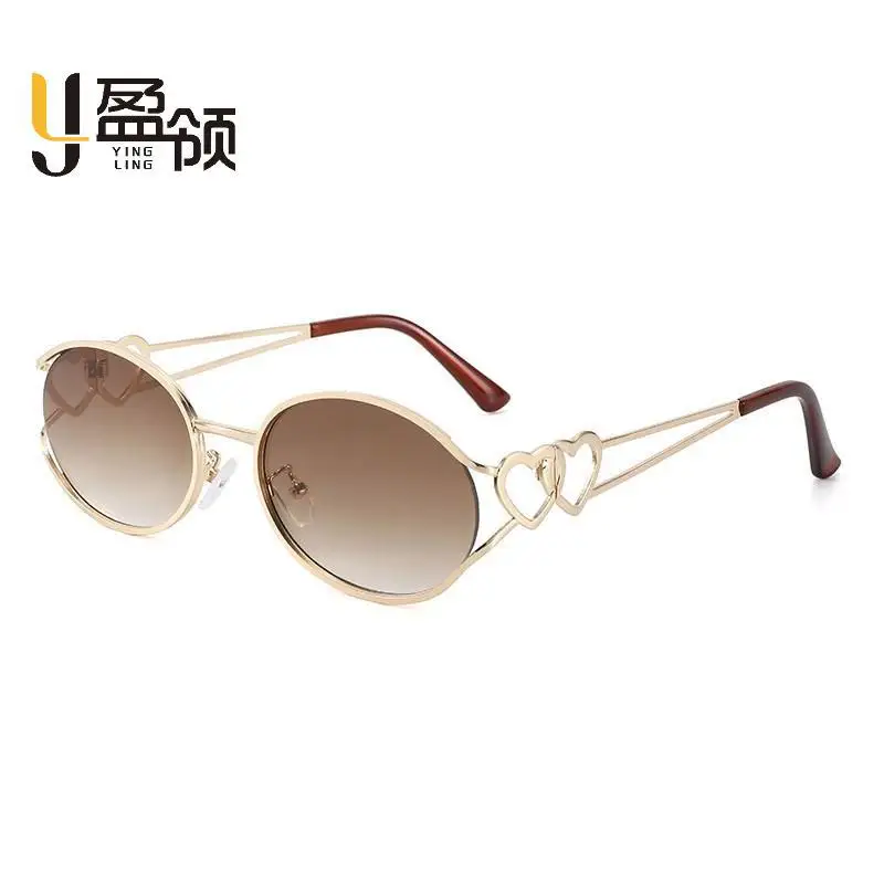 

2025 Mirror Womens Designer Sunglasses High Quality Oval Sun Retro Small Round Sunglass New Product Prescription Glasses