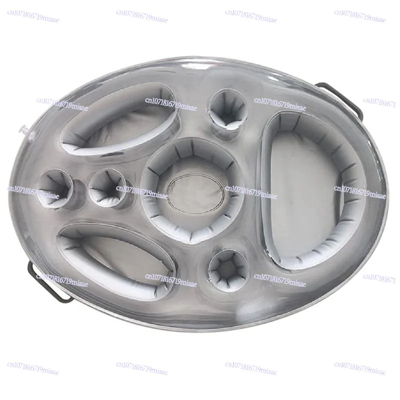 

Self-service Ice Tray Party Floating Portable Drink Rack Porous Coaster Tray