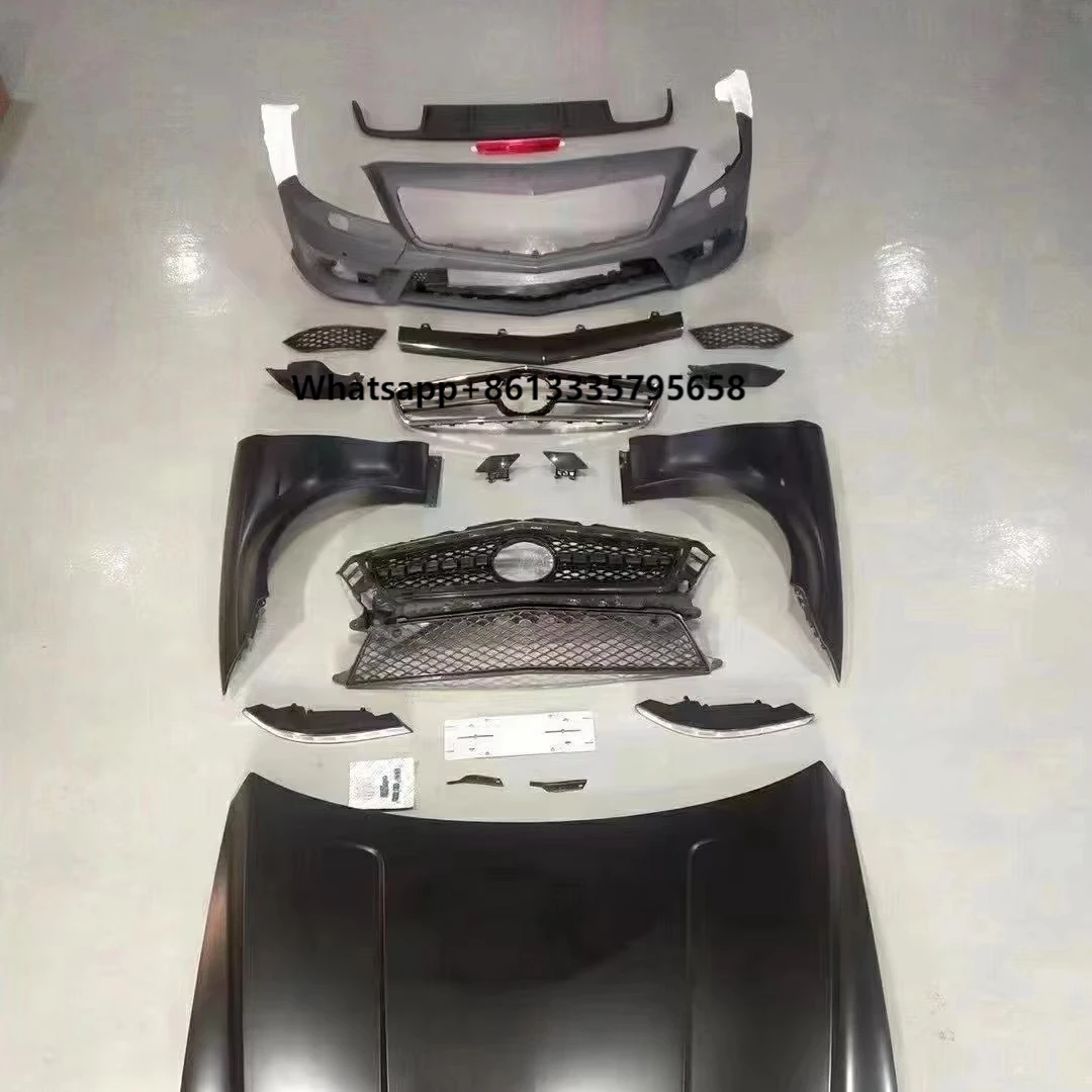 

For 11-17 CLS W218 Upgrade CLS63 AMG Surround CLS63 Cover Fender Suitable for CLS300 CLS320 CLS350 CLS400 Upgrade