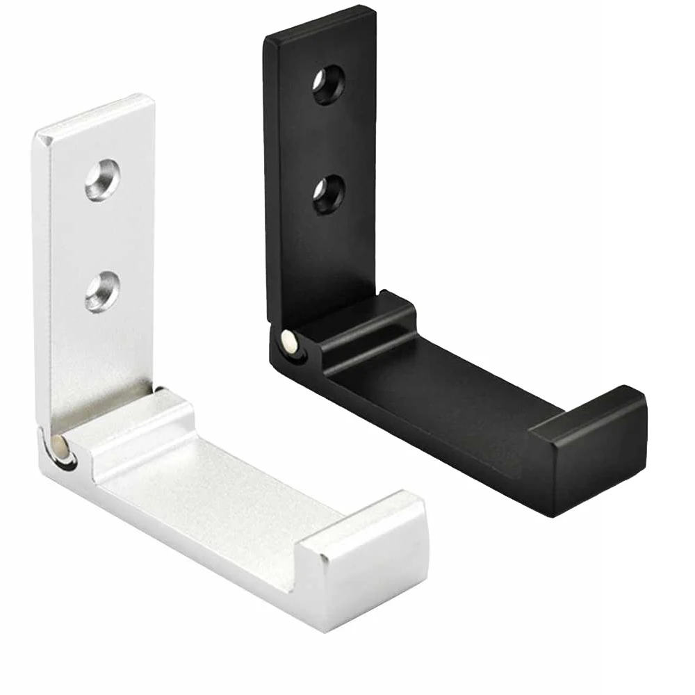 Aluminium Legierung Klapp Hängen Haken Handtuch Rack-Home Kleidung Kleiderbügel Faltbare Einzigen Haken