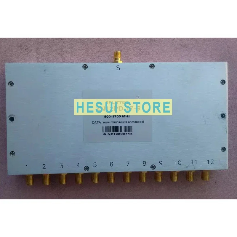 ZN12PD-17-S,0.8-1.7G 12-channel power divider