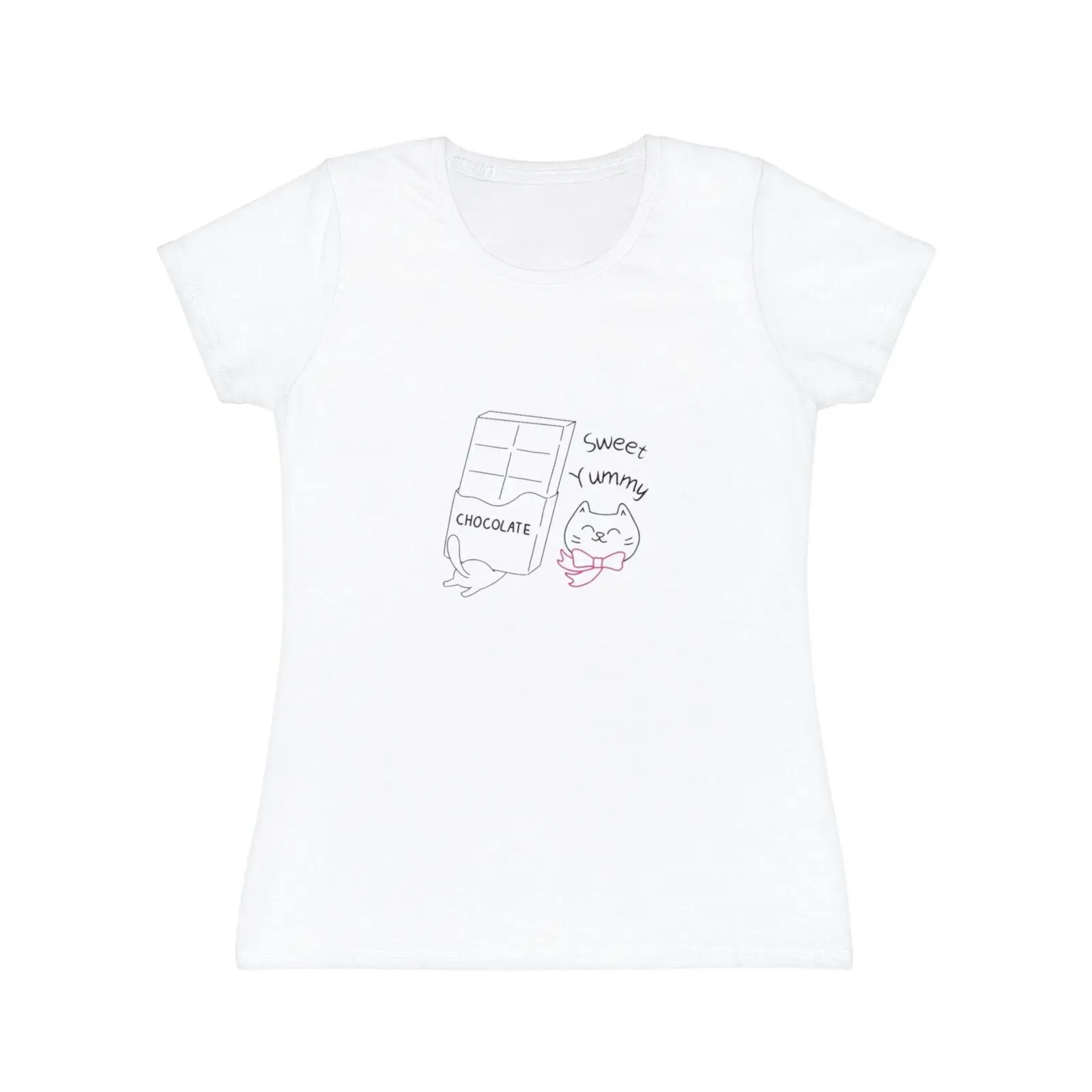 Sweet Yummy Chocolate Women's Everyday T-Shirt