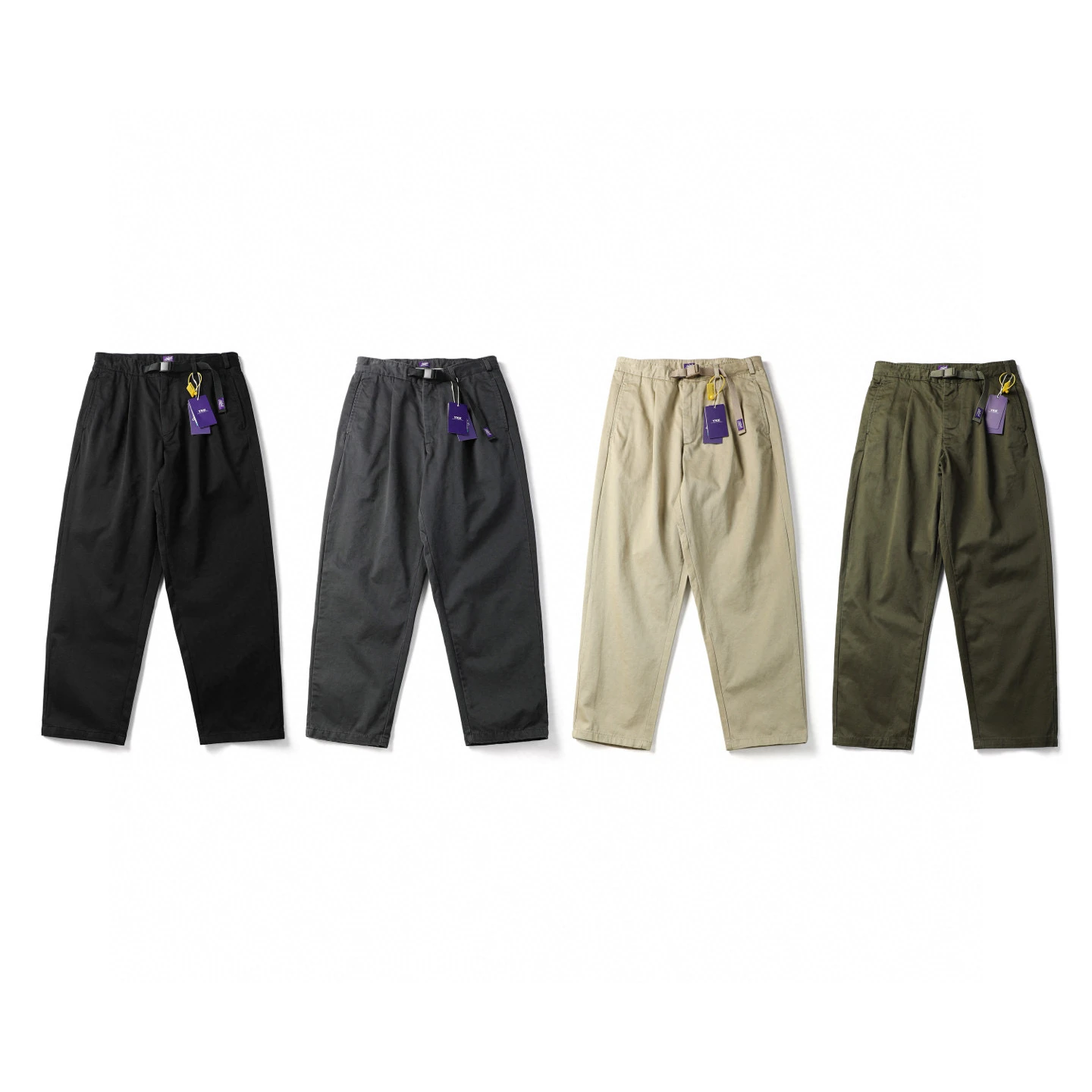 

Винтажные рабочие брюки Kapital в японском ретро-стиле, фиолетовая этикетка, повседневные прямые брюки для мужчин, молодежная энергия, на все сезоны