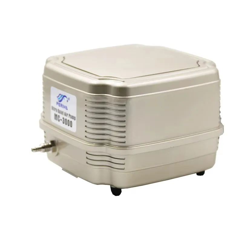 Fish Tank Oxygen Pump Mute Large Koi Fish Pond Gas Pump Machine High Pressure Aquarium Aerator Air Compressor Pumps 16L/min