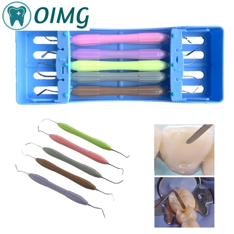 

Kit Dental Composite Resin Filling Filler Spatulas Aesthetic Restoration Disinfection Rack Dentistry Tools Implant Orthodontic