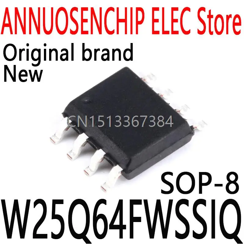 10PCS New and Original  W25Q64FWSIQ 25Q64FWSIQ 25Q64FWSSIQ  26Q64  SOP-8 W25Q64FWSSIQ