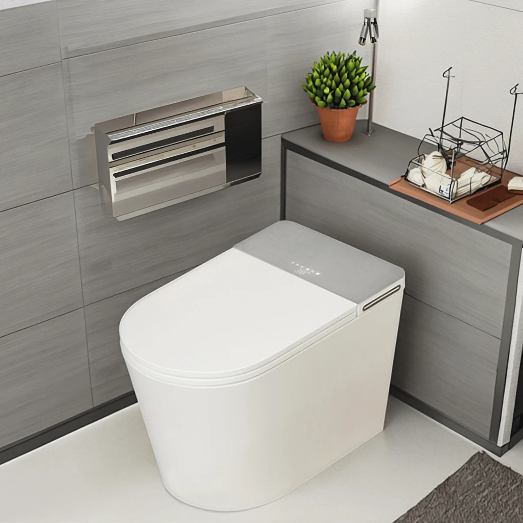 S036 Cupc Etl Modern Sanitary Ware Electric Bidet Automatic Auto Flush Inodoro Electronic Intelligent Wc Bathroom Smart Toilet