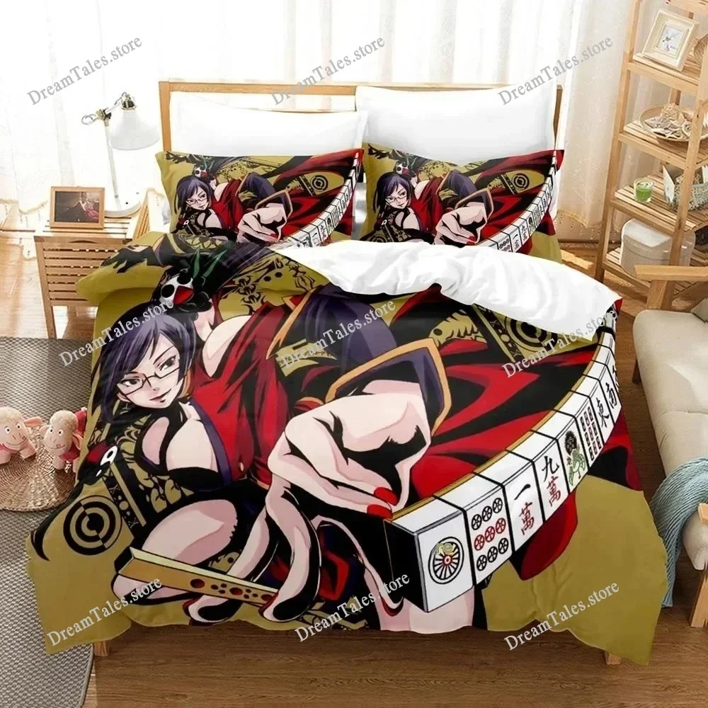 

3D Printing Game BlazBlue Bedding Set Single Twin Full Queen King Size Bed Set Adult Kid Bedroom Duvetcover Sets Home Textiles