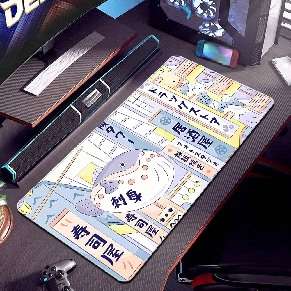 Gamer Mouse Pad Office Non-Slip Large Gaming Mousepad Game Professional Premium Rubber Computer Mouse Mat Locking Edge Desk Mat