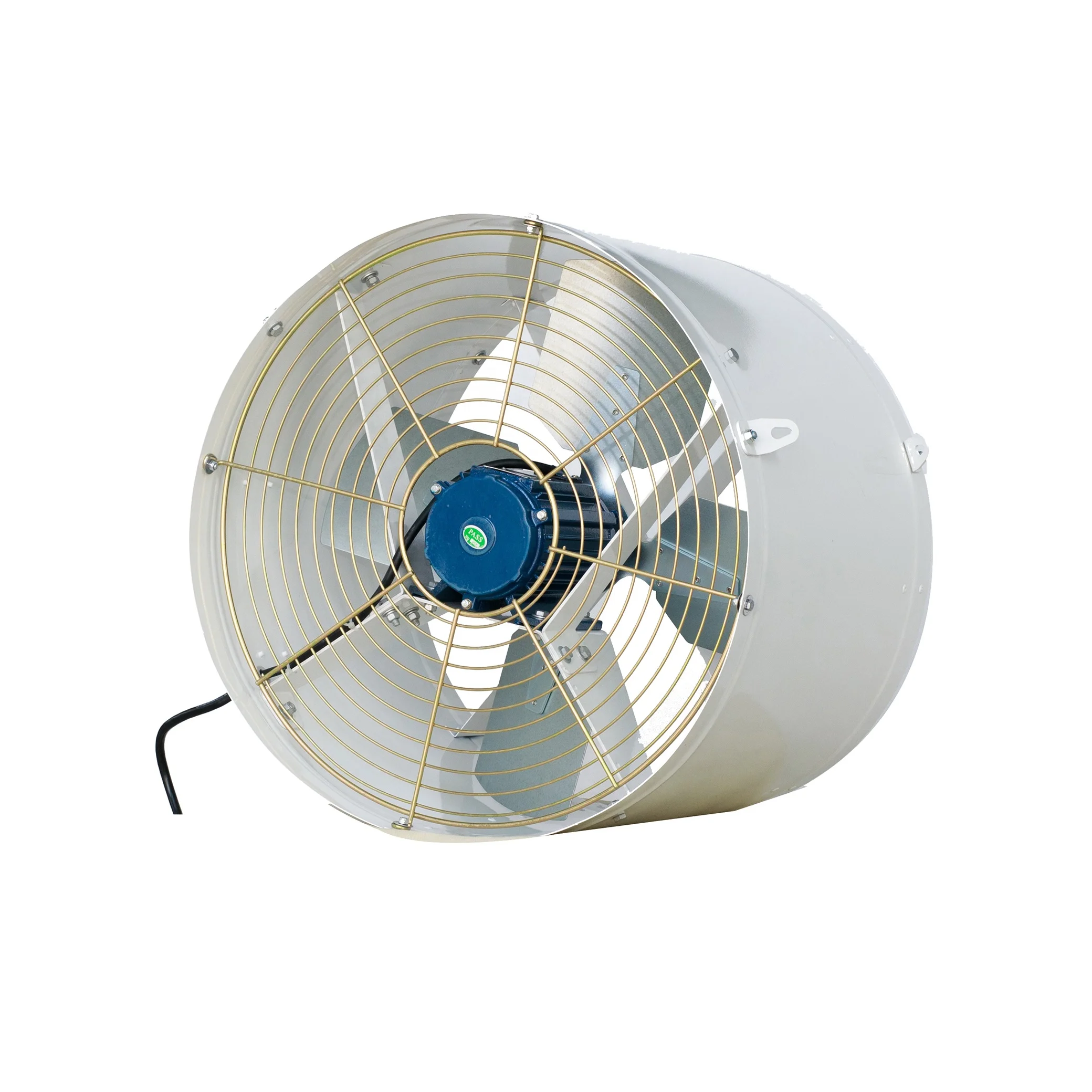 

Custom Greenhouse Fresh Air Ventilation Fan Galvanized Box Fan Pad And Fan Cooling System