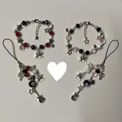 matching arachnid bracelet aesthetic bracelets handmade jewelry y2k