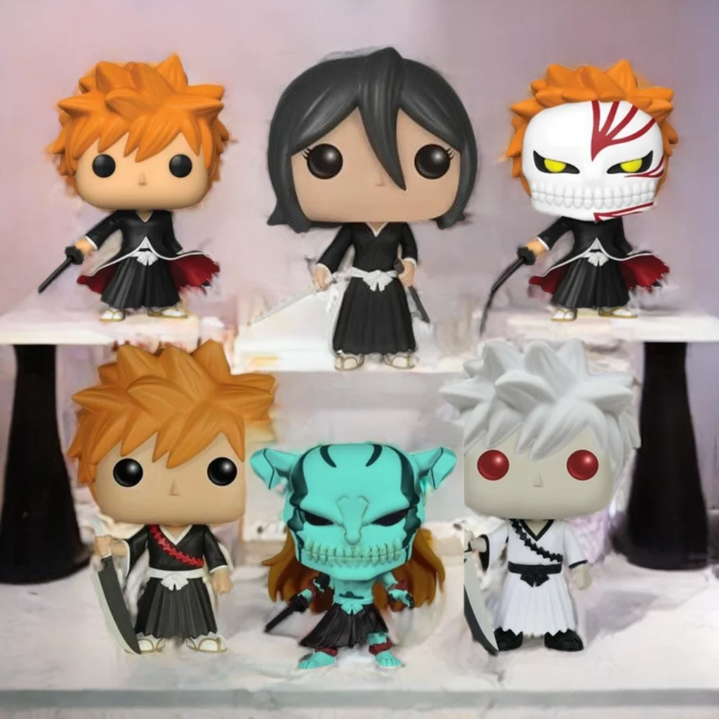 Bleach Hollow Ichogo Rukia Fully Hollowfied Ichigo Vinyl Action Figures Collection Model Toys