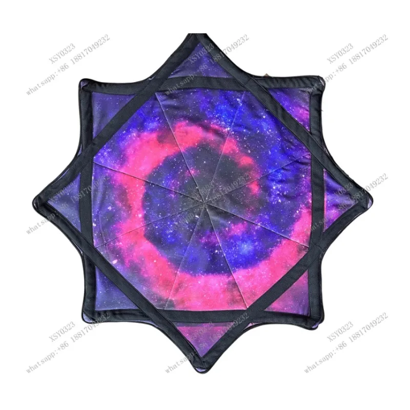 

New Yangko Dance Handkerchief Square Cloth Octagonal Scarf for Folk Dance Performance
