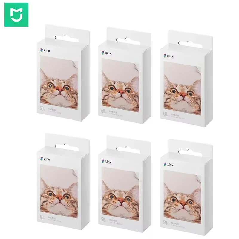 Original MIJIA ZINK Pocket Printer Paper Self-adhesive Photo Print