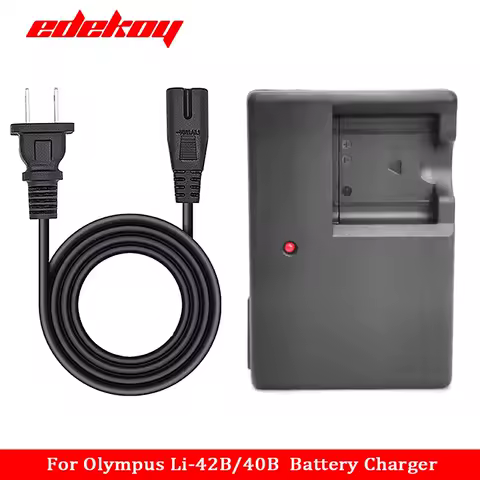 LI-40C Charger for Camera Olympus LI-42B,LI-40B,LI-41C,EN-EL10,NP-45,KLIC-7006,D-LI63,CNP-80 battery charger LI40B,LI42B,LI40C