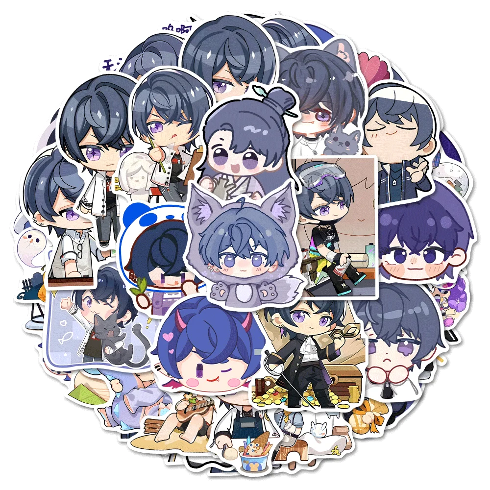 

Sunsyea Tears of Themis Merch Collection Character Stickers King Marius von Hagen 48 Pieces