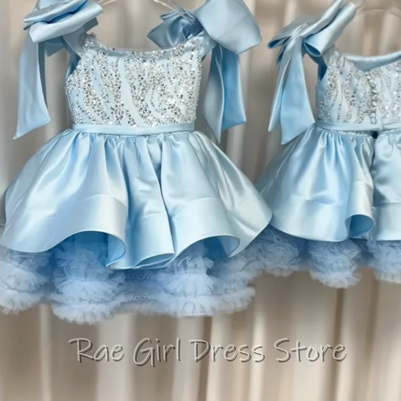 robe-de-demoiselle-d'honneur-en-satin-bleu-ciel-epaules-denudees-grand-nœud-pour-anniversaire-seance-photo-mariage-concours-de-beaute-personnalisee