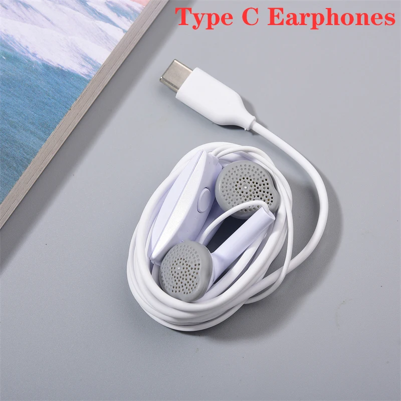 For Samsung Earphones S23 Ultra A54 A34 Headset In-ear Type C With Mic Wired Headphones For Galaxy Note 20 Ultra 10 Plus M53 W23