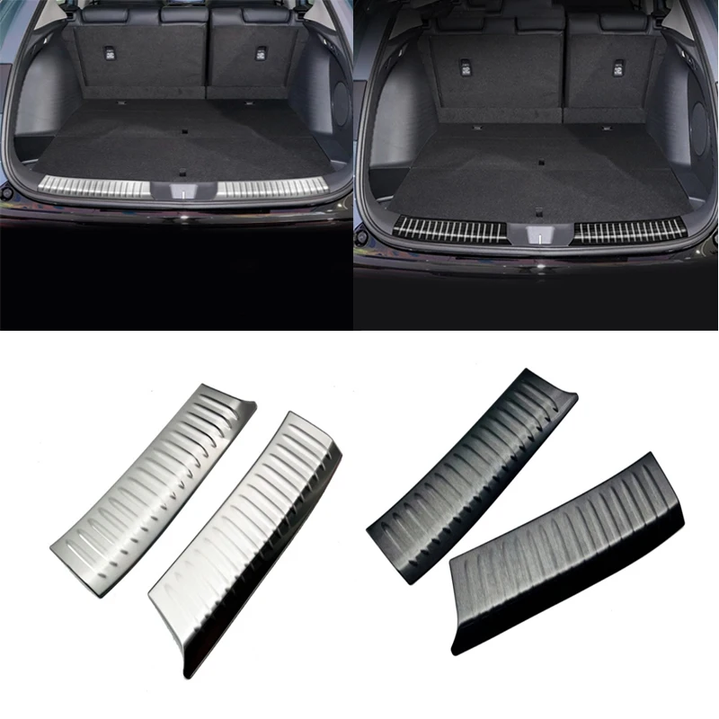 Trim For Honda Zr-v Zr V Zrv 2022 2023 Stainless Steel Built-in Rear Bumper Protector Door Sill Trunk Tread Plate Trim Parts