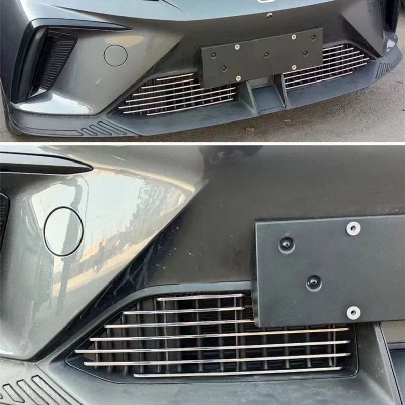 Car Front Lower Bumper Anti Insect Metal Net for MG4 EV Dustproof Inner Vent Racing Grills Aluminium Alloy Cover Auto Decoration