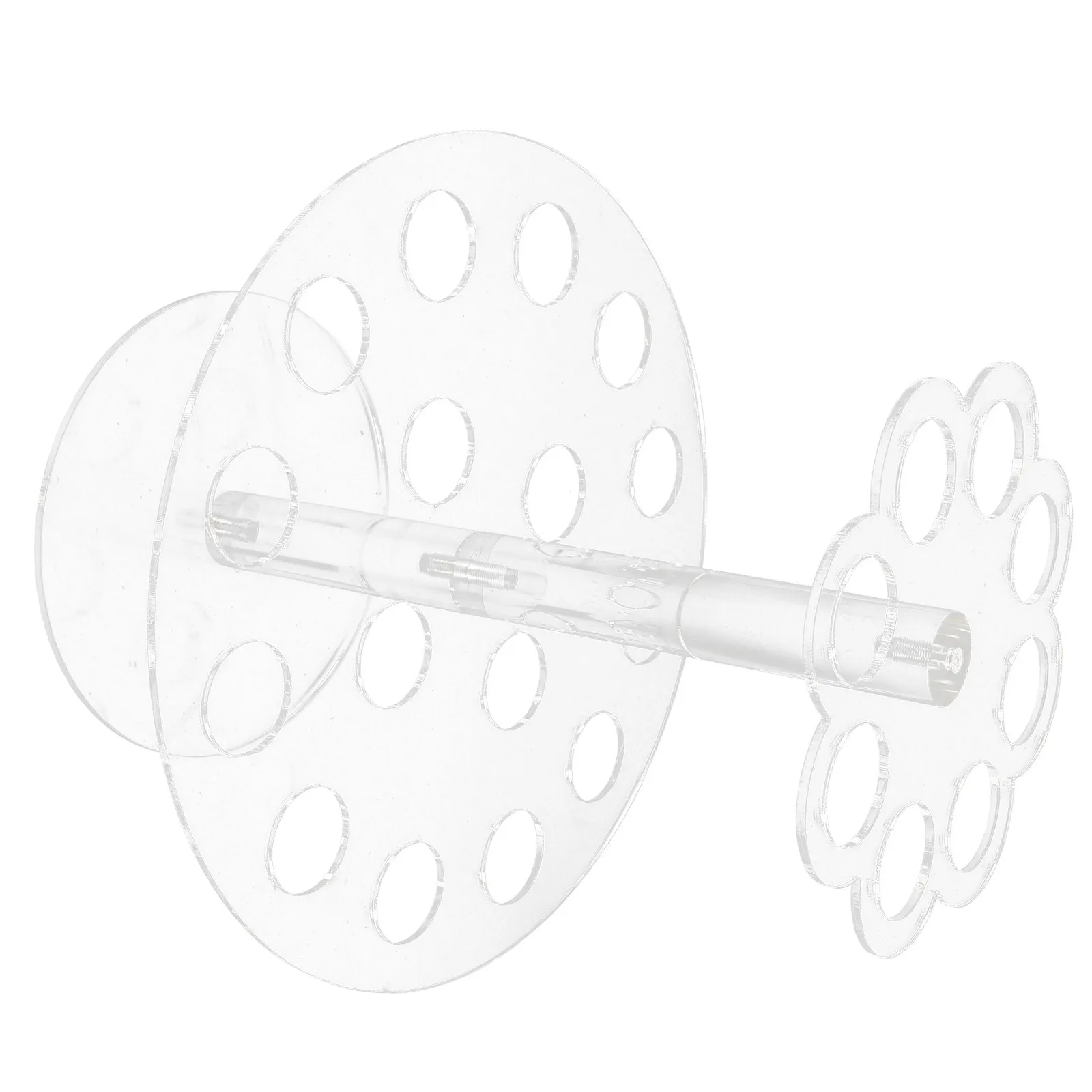 

2-Tier Ice Cream Cone Holder Stand Acrylic Iron Display Birthday Party Wedding Sweet Dessert Table 2-Tier Ice Cream Holders