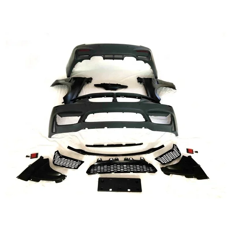 Body Kit Front Rear Bumper Direct Fit Durable Heavy Duty Easy Installation Professional Upgrade Universal Fit