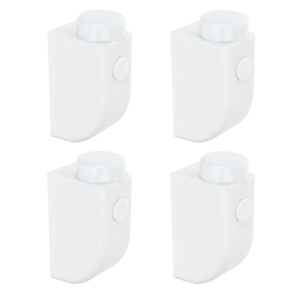 

4Pcs Window Lock Stopper Latch for Sliding Glass Doors Anti-Theft Child Proofing Window Security Bars