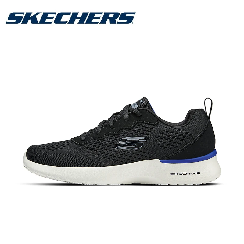 

Оригинальные Мужские кроссовки Skechers, уличная спортивная обувь для бега и бега, мужская повседневная обувь, сетчатая обувь на шнуровке, кроссовки