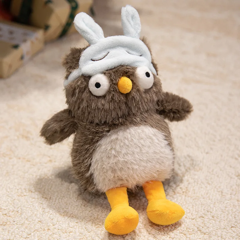 かわいいスクイッシュテディベアが蜂のぬいぐるみ、フクロウ、ペンギン、アヒル、バラのぬいぐるみに変身！楽しいバレンタインデーギフト