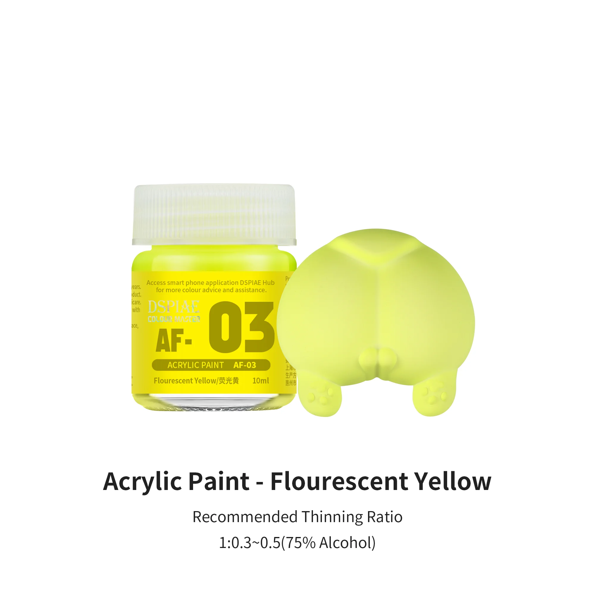 Dspiae Af Acrylverf-Fluorescerende Kleuren