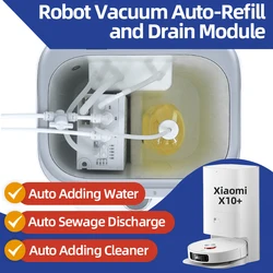 Mova P10 P50 Z60 Z70 Robot Vacuum Water Change Kit Auto Water Refill and Drain Water Hookup Kit Drainage System