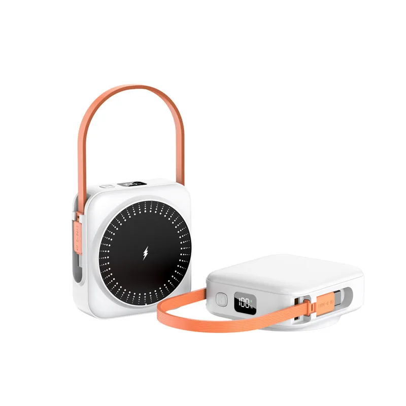 

15W Magsafe Wireless Charger PD 22.5W Fast Charging Power Bank 20000mAh For iPhone 16 Xiaomi Samsung Powerbank with USB C Cable