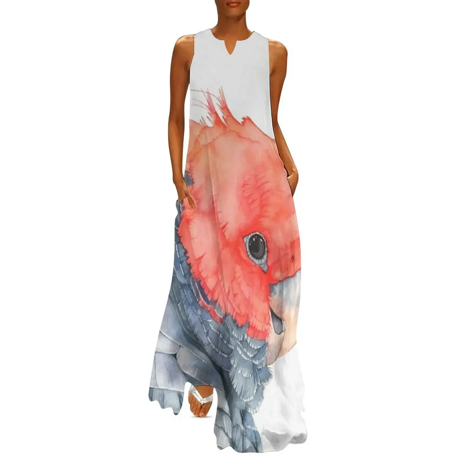

Gang Gang Cockatoo Long Dress long dress women summer women dress summer