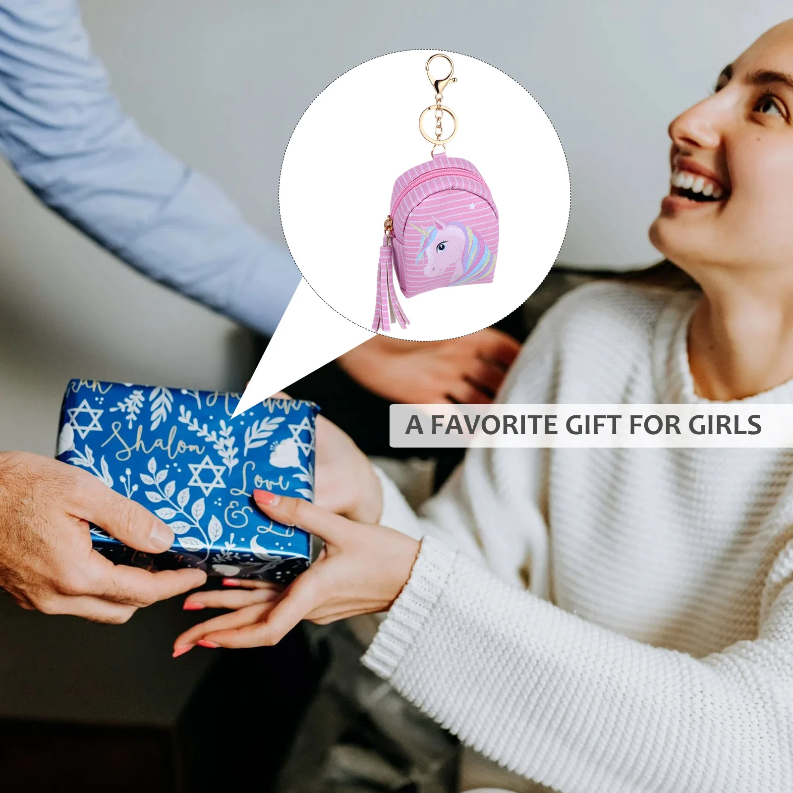 

1Pcs Cartoon Coin Purse Lovely Mini PU Change Purse for Adorable Small Storage Bag for Coins Keys Earphone Cable