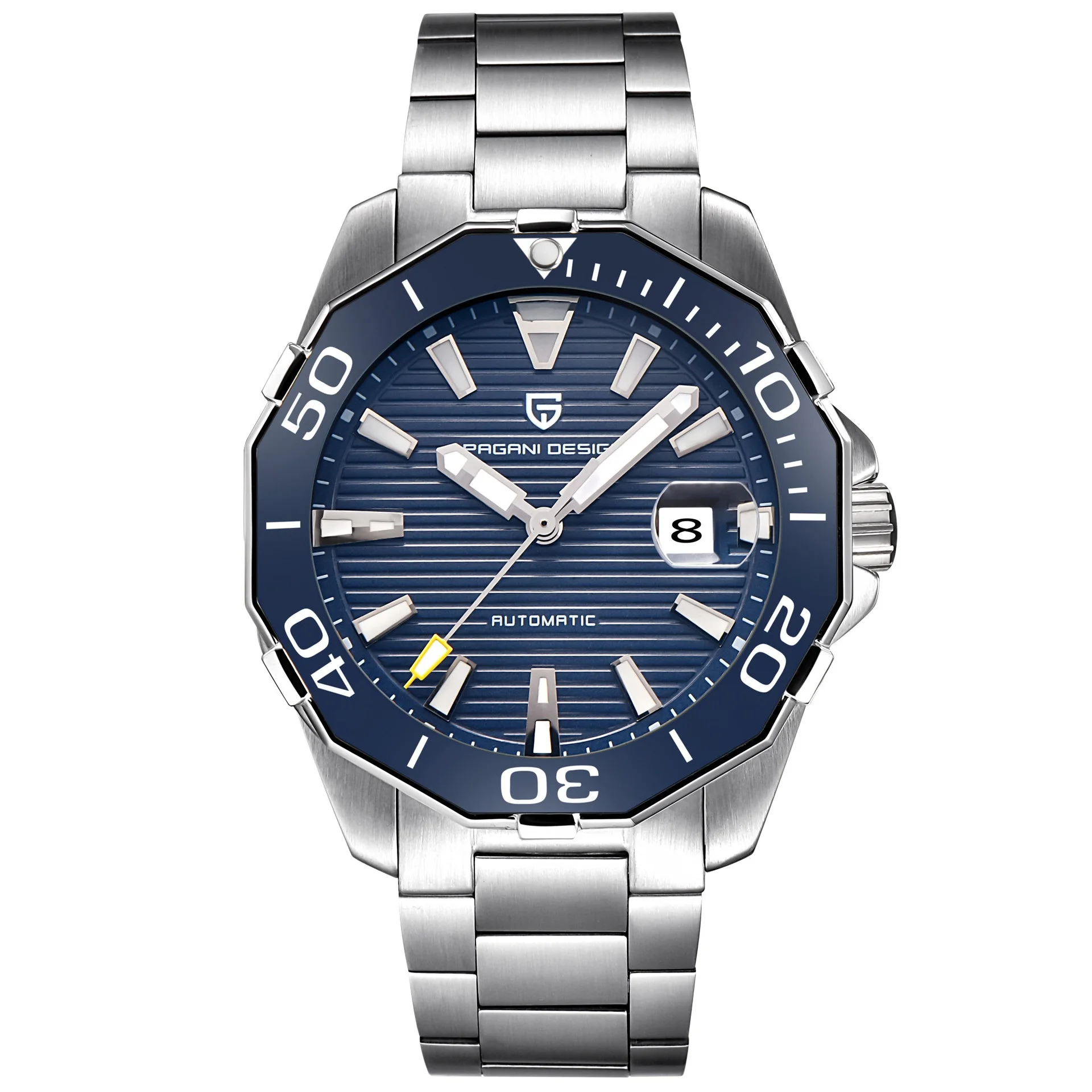 2025 Nieuw merk PAGANI DESIGN 1617 Heren Militaire Sport Mechanische Horloges Waterdicht Roestvrij Staal Topmerk Luxe Herenhorloge