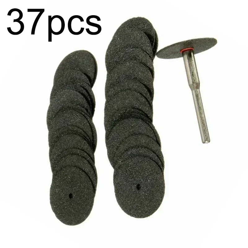 36pcs 24mm Metal Cutting Disc Grinder Rotary Tool Circular Saw Blade Wheel Cutting Sanding Disc Grinding Wheel Abrasive