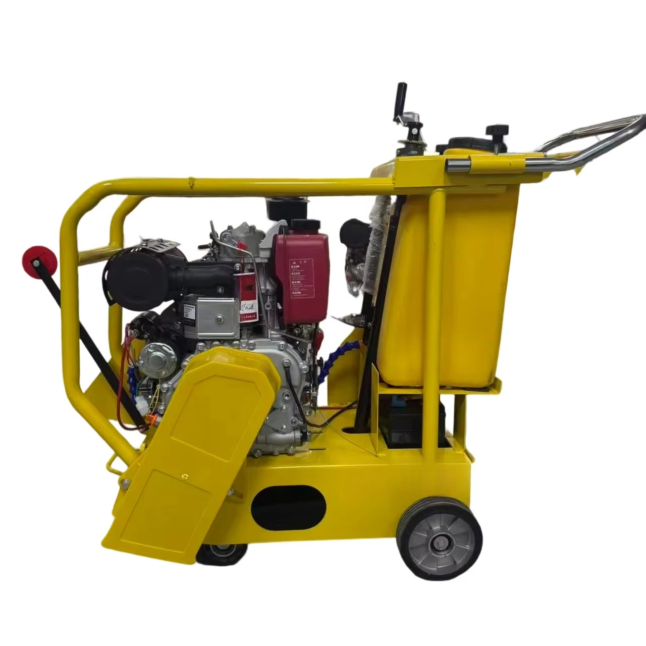 منشار أرضي محمول لآلة قطع الطرق الخرسانية عالي الجودة مع مكونات المحرك والأساسية #3