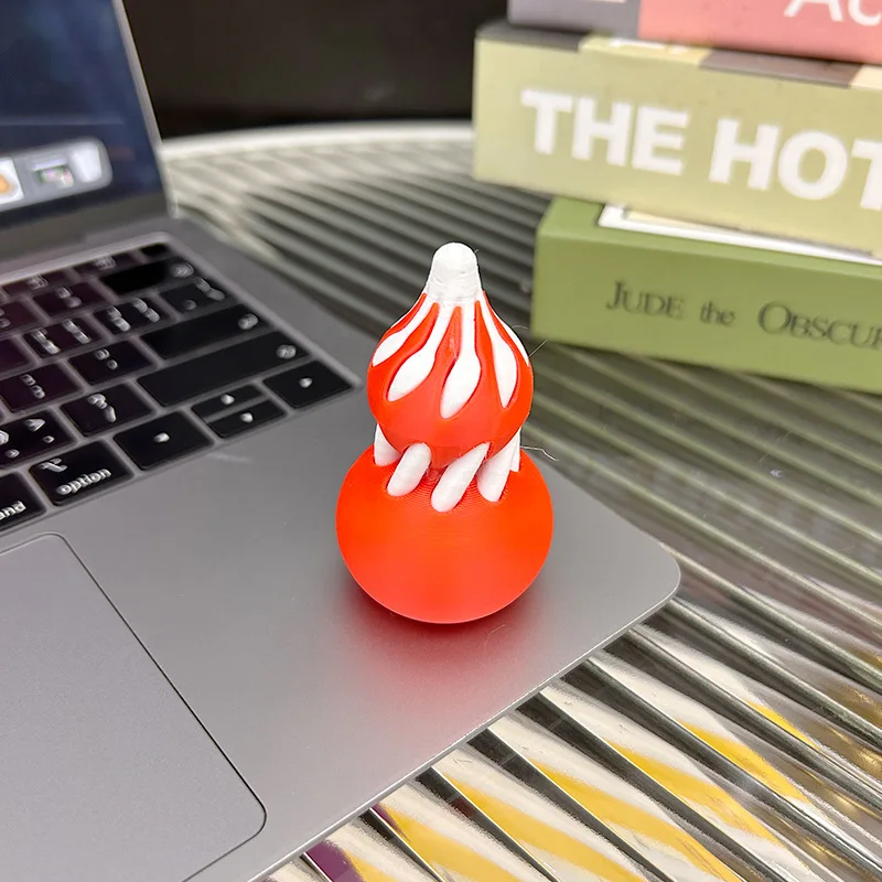 New 3D Printed Spiral Cone Toy Impossible Pyramid Gourd Santa Hat Passthrough Sculpture Mini Gift Creative Decompression Toy
