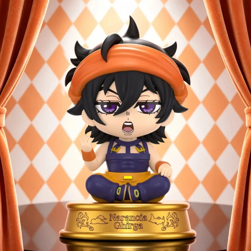 EAKI JOJO's Bizarre Adventure Golden Wind Stage Blind Box Mystery Desktop Ornament Cute Anime Figure Collecte Model Pendant Gift