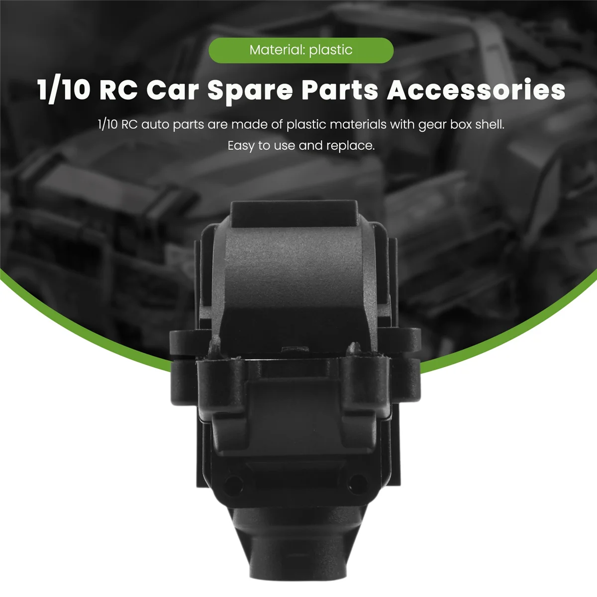 BAAA-Gearbox Housing Gear Box 7177 for ZD Racing DBX-10 DBX10 10421-S 9102 1/10 RC Car Spare Parts Accessories