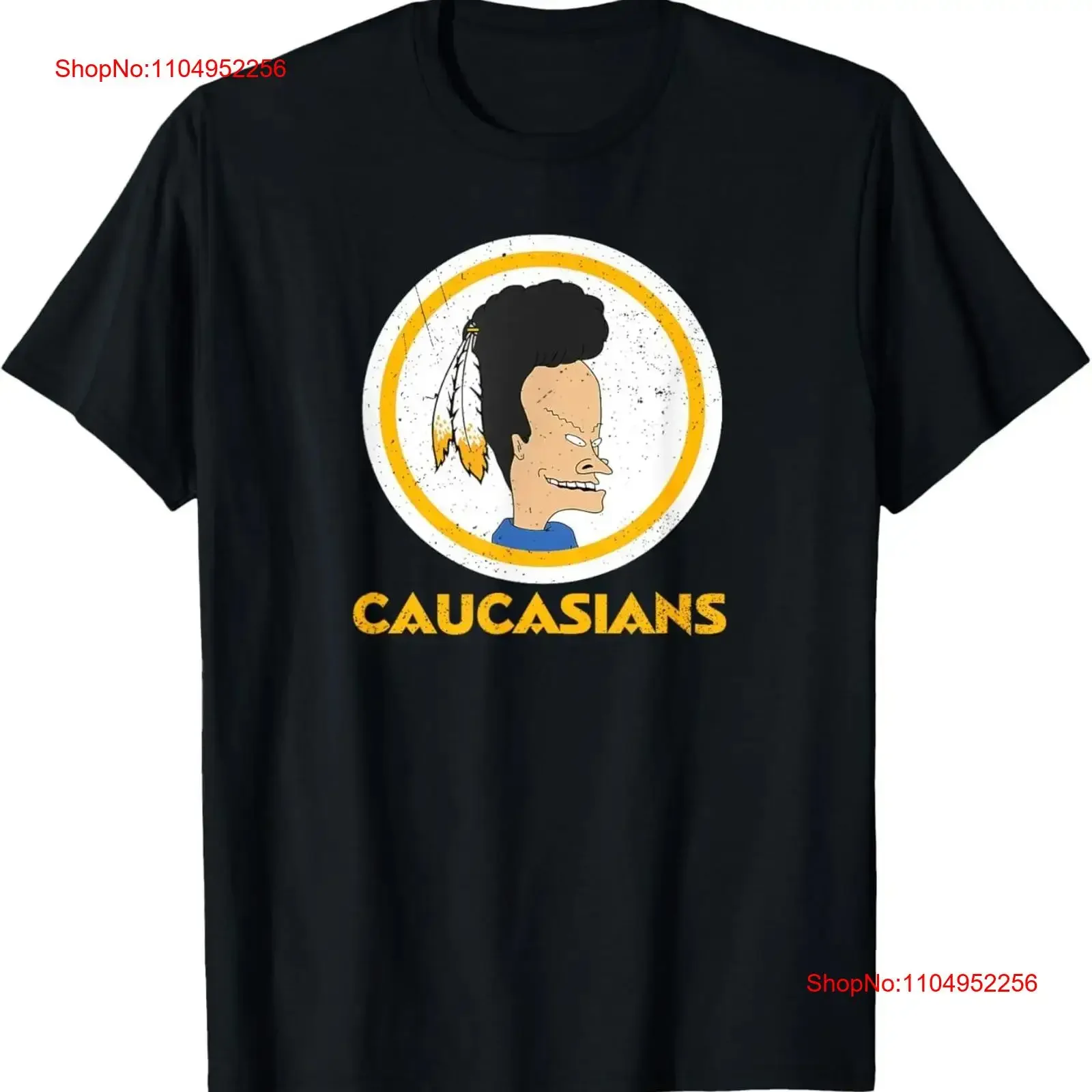 HU5TLE الملابس القوقازية الفخر مضحك خمر ميمي تي شيرت خمر غسلها مريحة أنيقة امتدت عارضة الأزياء #1