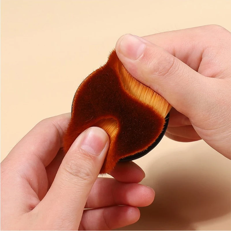 Pennello per Nail Art rimuovi pennello per polvere per unghie strumento per la pulizia della polvere di smalto Gel UV acrilico pennelli per trucco di bellezza accessori per Manicure