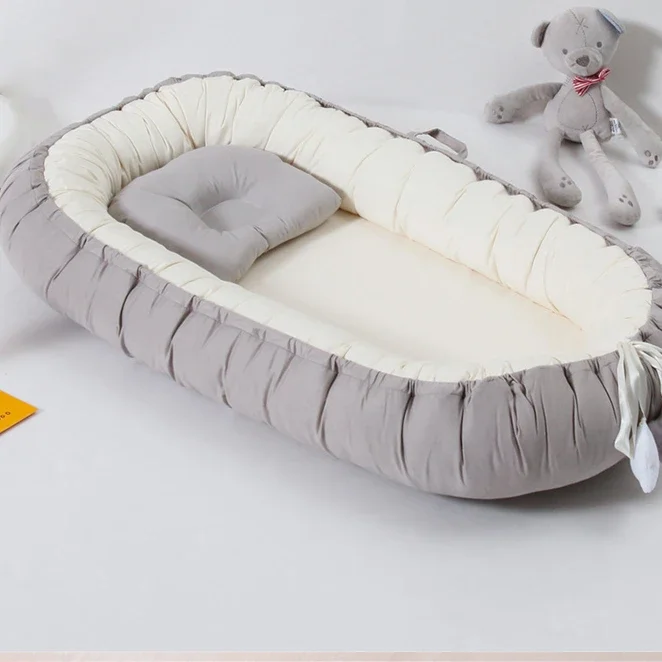 Cama de bebê portátil para Neonatal, Anti Pressão, Dispositivo de dormir confortável, BB dobrável, Anti Startle