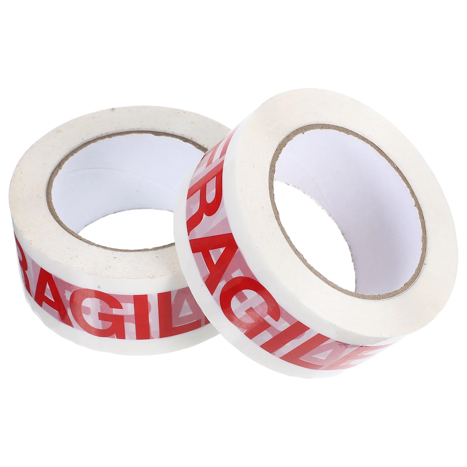 

2 Rolls Fragile Tape Stickers Shipping Labels Tape-handle with Care Glass Adhesive Decorative Packaging Gum