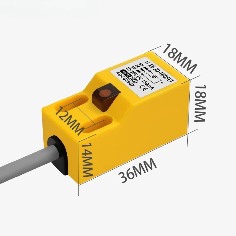 

Big round machine counter door JD-1805E1 SS-05 E2 F1 F2 square proximity switch metal induction