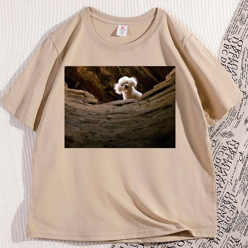 

Silence of The Lambs Dog T-Shirt Men Women Casual Cotton Short Sleeve Round Neck Tshirt Comfortable Men's Clothes Tees