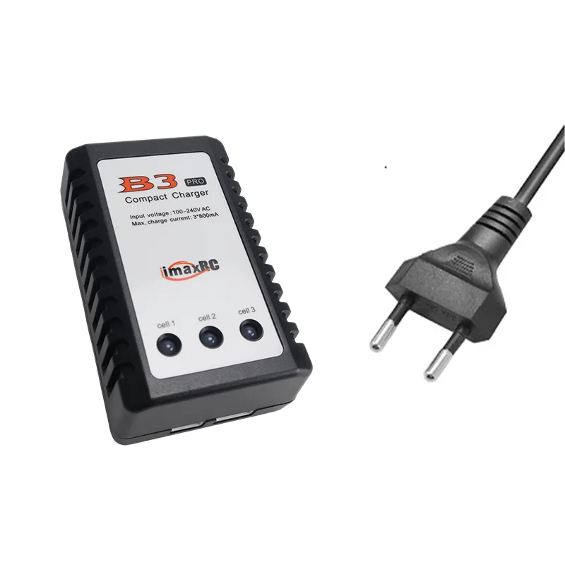 شاحن بطارية ليبو IMAX (B3 Pro 10W)(B3 20W)7.4V 11.1V 2S 3S 110-240V Lipo شاحن إمداد الطاقة الاتحاد الأوروبي/الولايات المتحدة التوصيل لعبة مجسمة RC #2